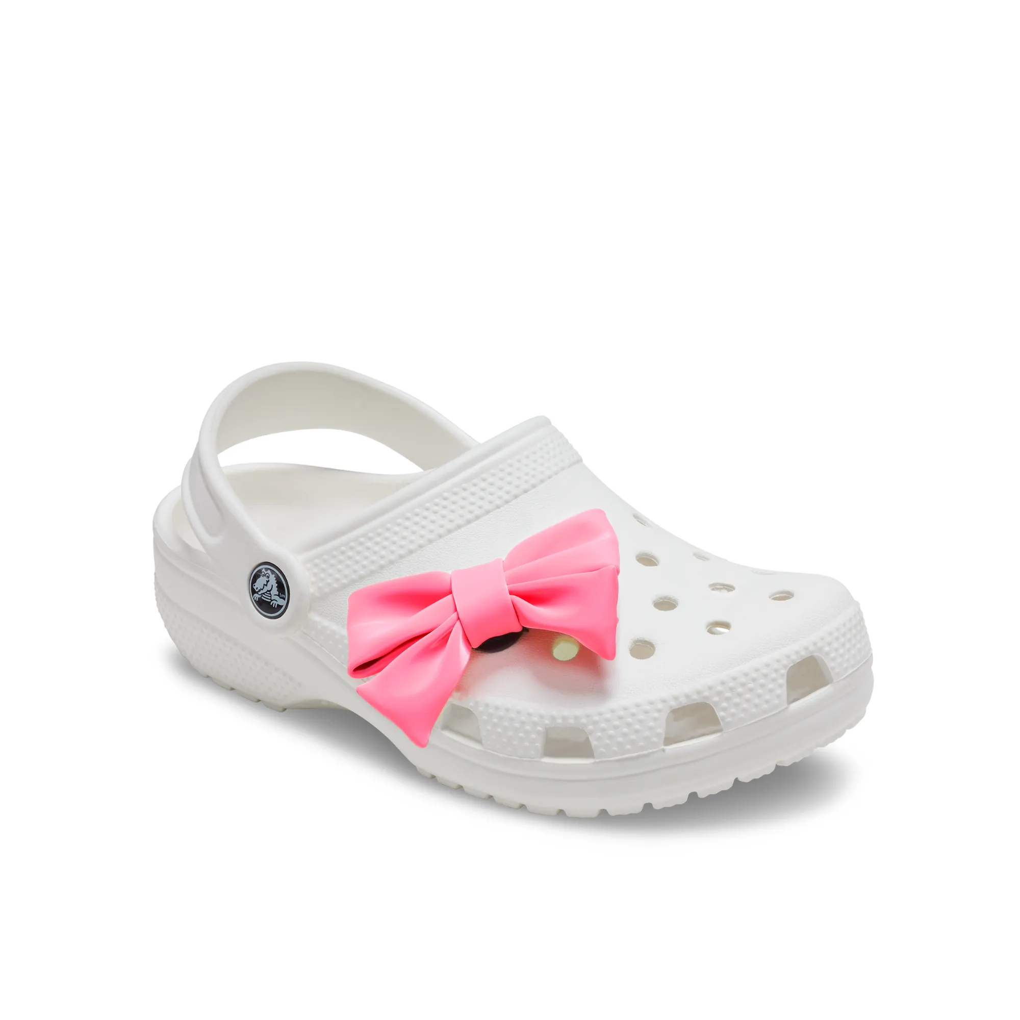 ตัวติดรองเท้า JIBBITZ™ HYPER PINK BOW