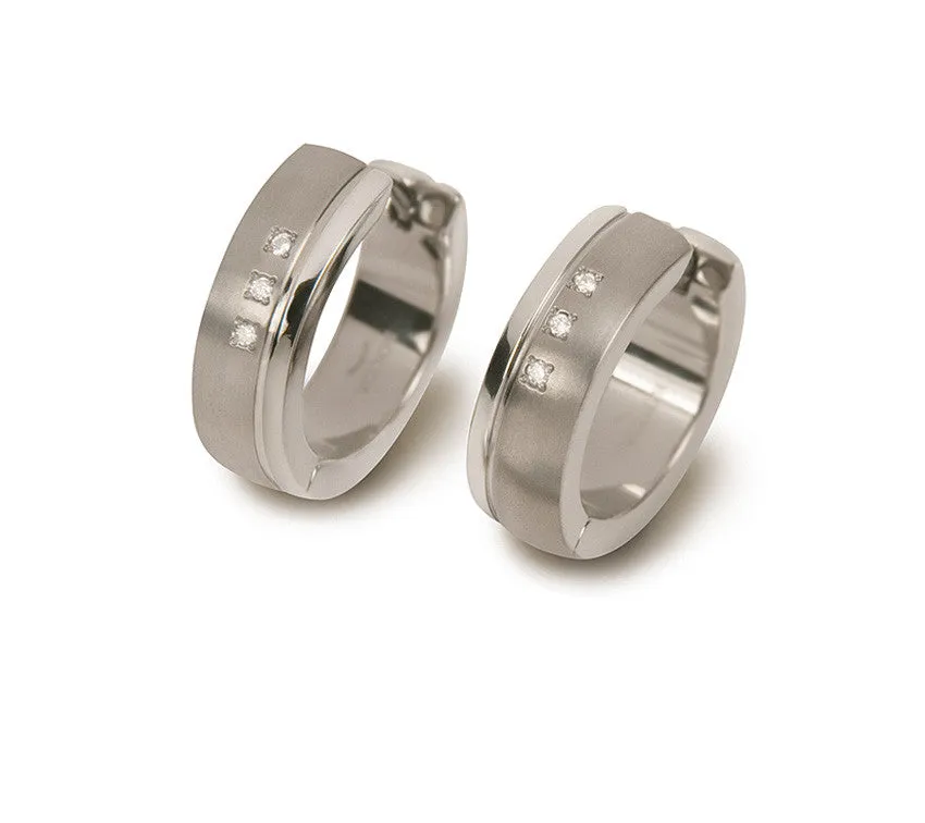 0539-13 Boccia Titanium Earrings
