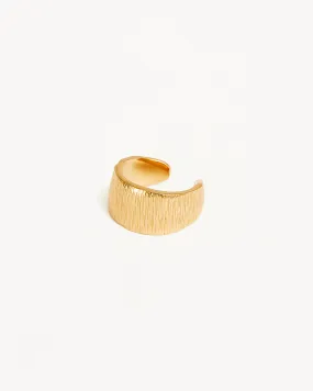 18k Gold Vermeil Woven Light Ear Cuff