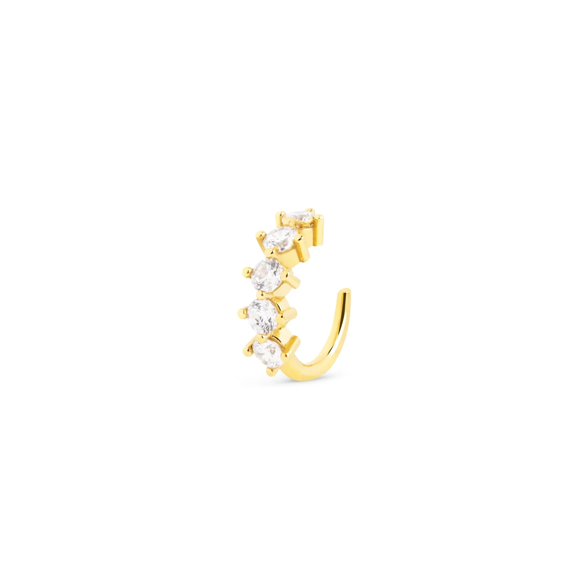 5 Spark Gold Ear Cuff