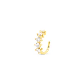 5 Spark Gold Ear Cuff