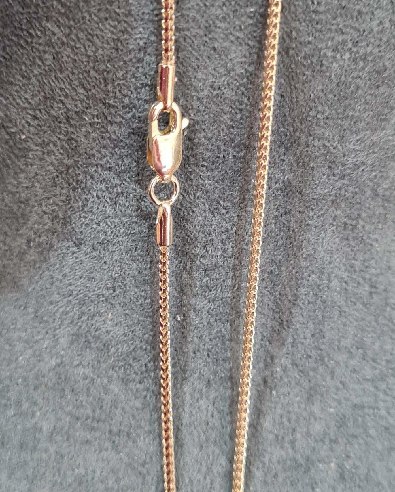 9ct Gold Franco Chain Anklet