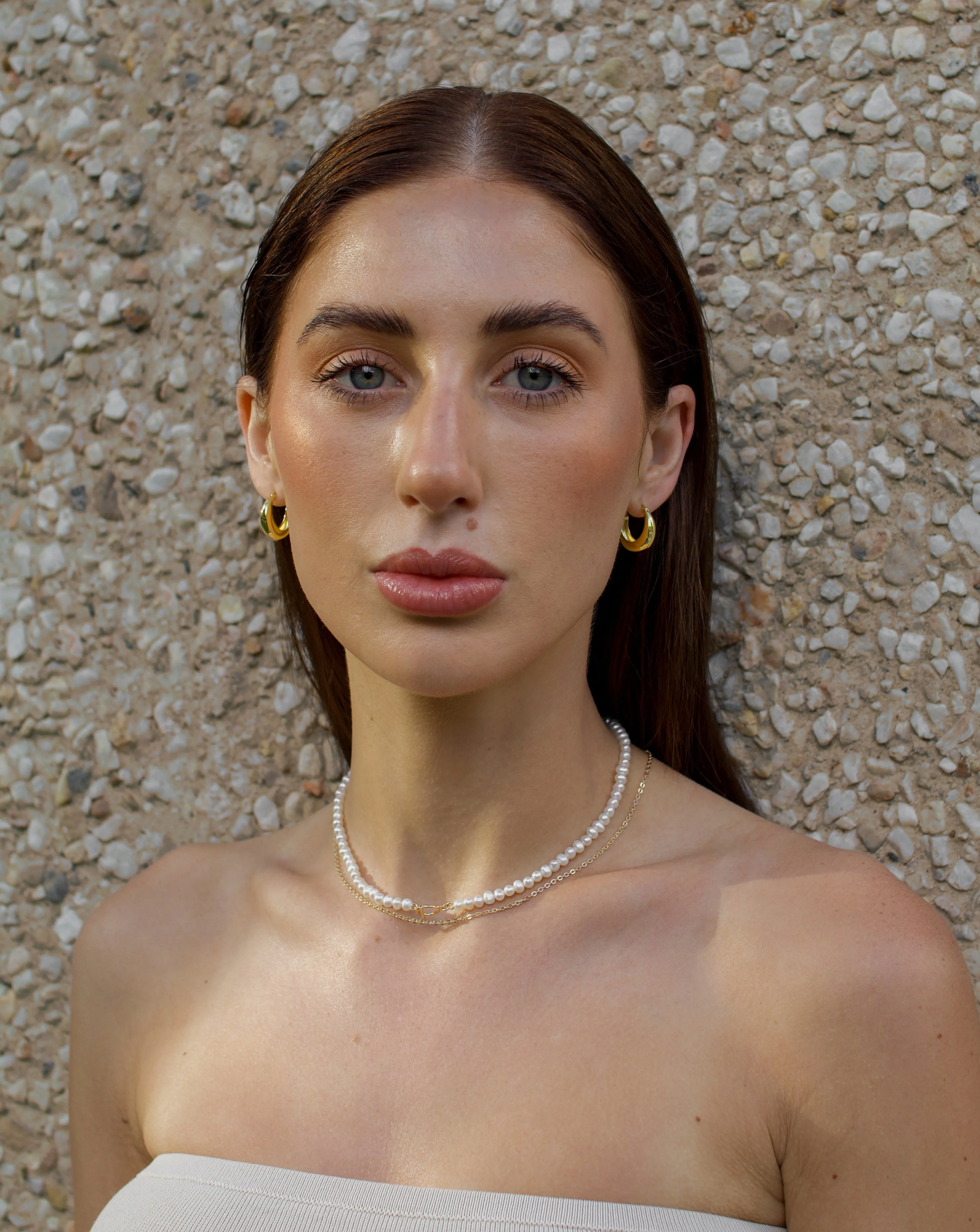 Adeline Pearl Strand Choker