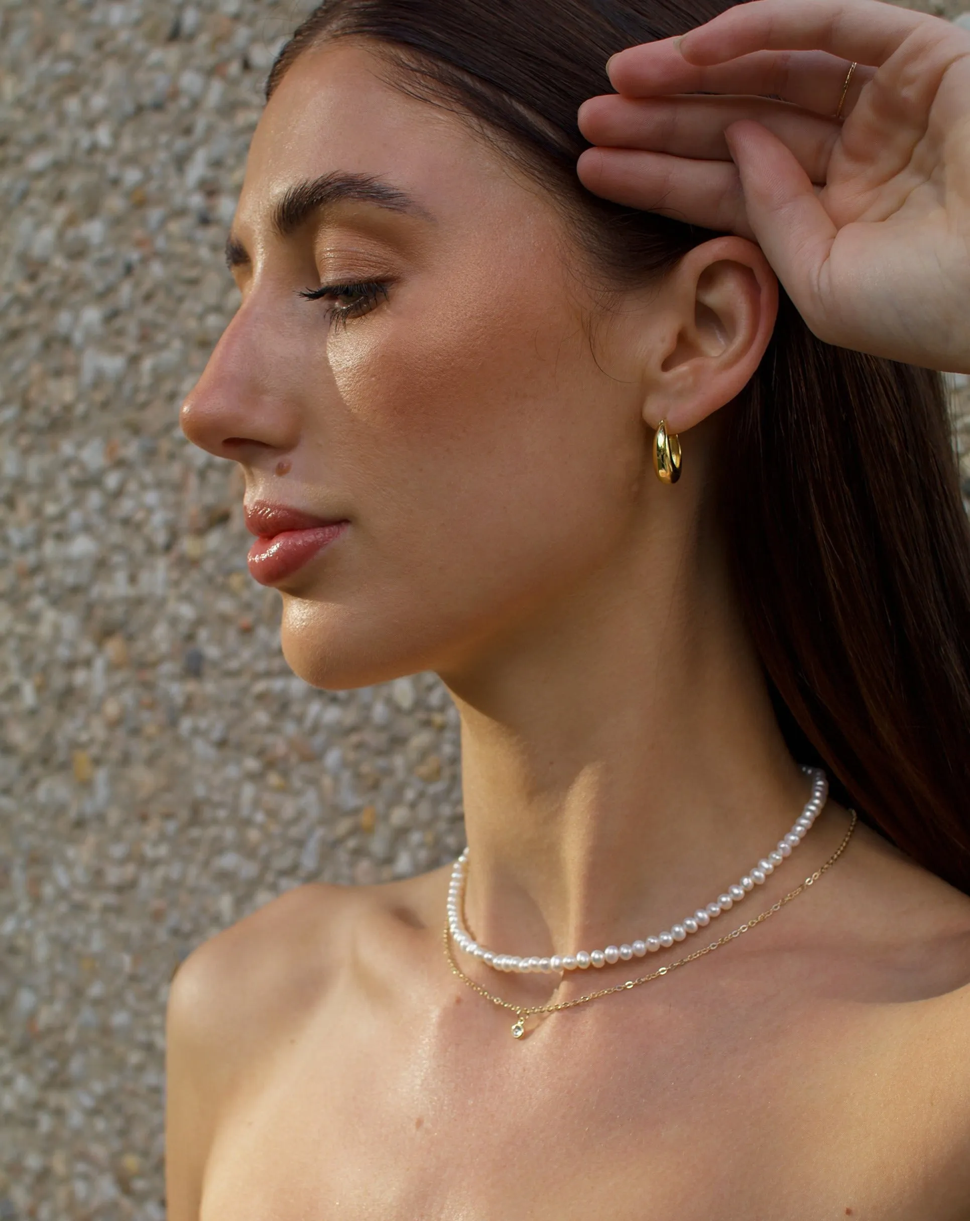 Adeline Pearl Strand Choker