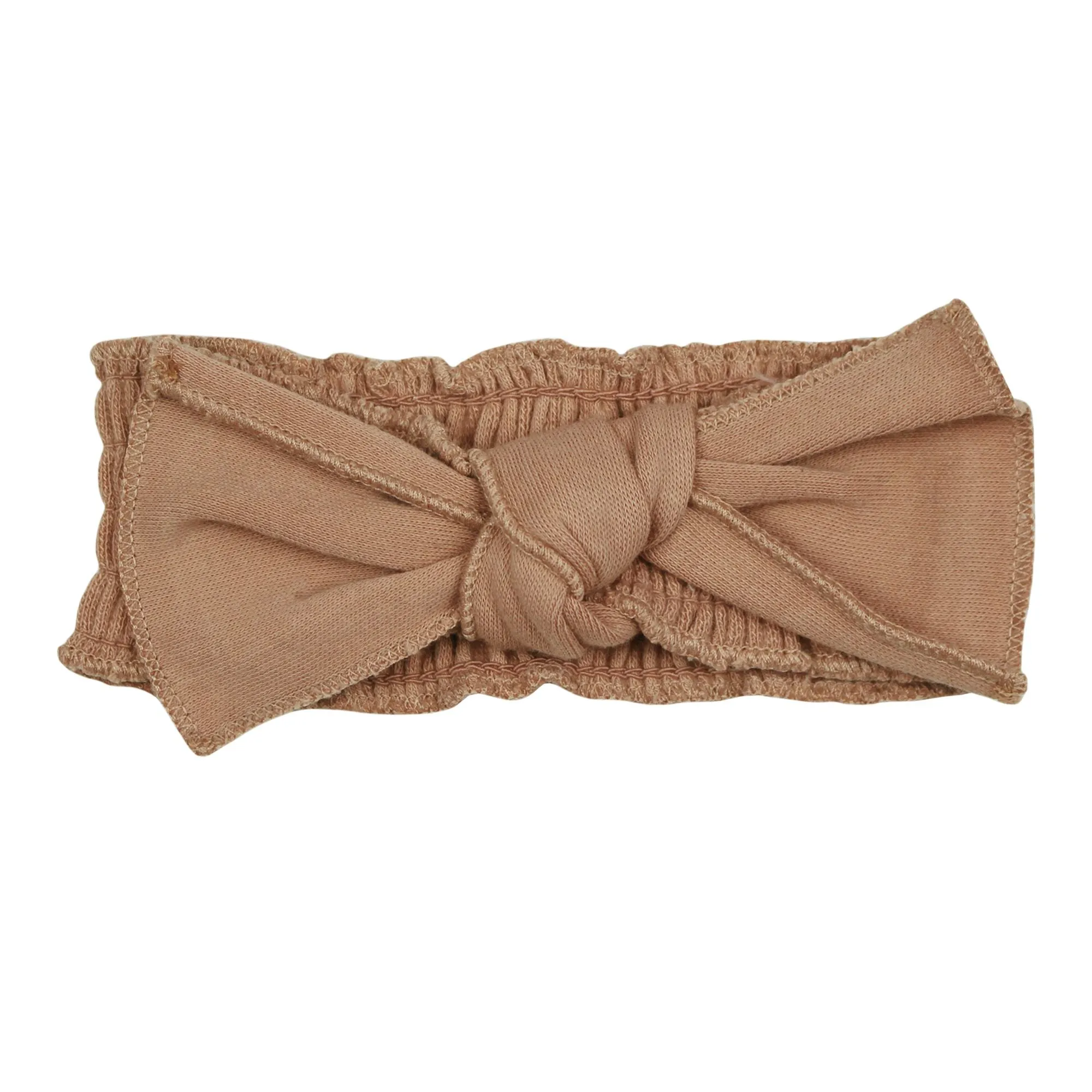 Adobe Ribbed Smocked Headband