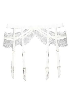 Alexa Ivory Garter Belt