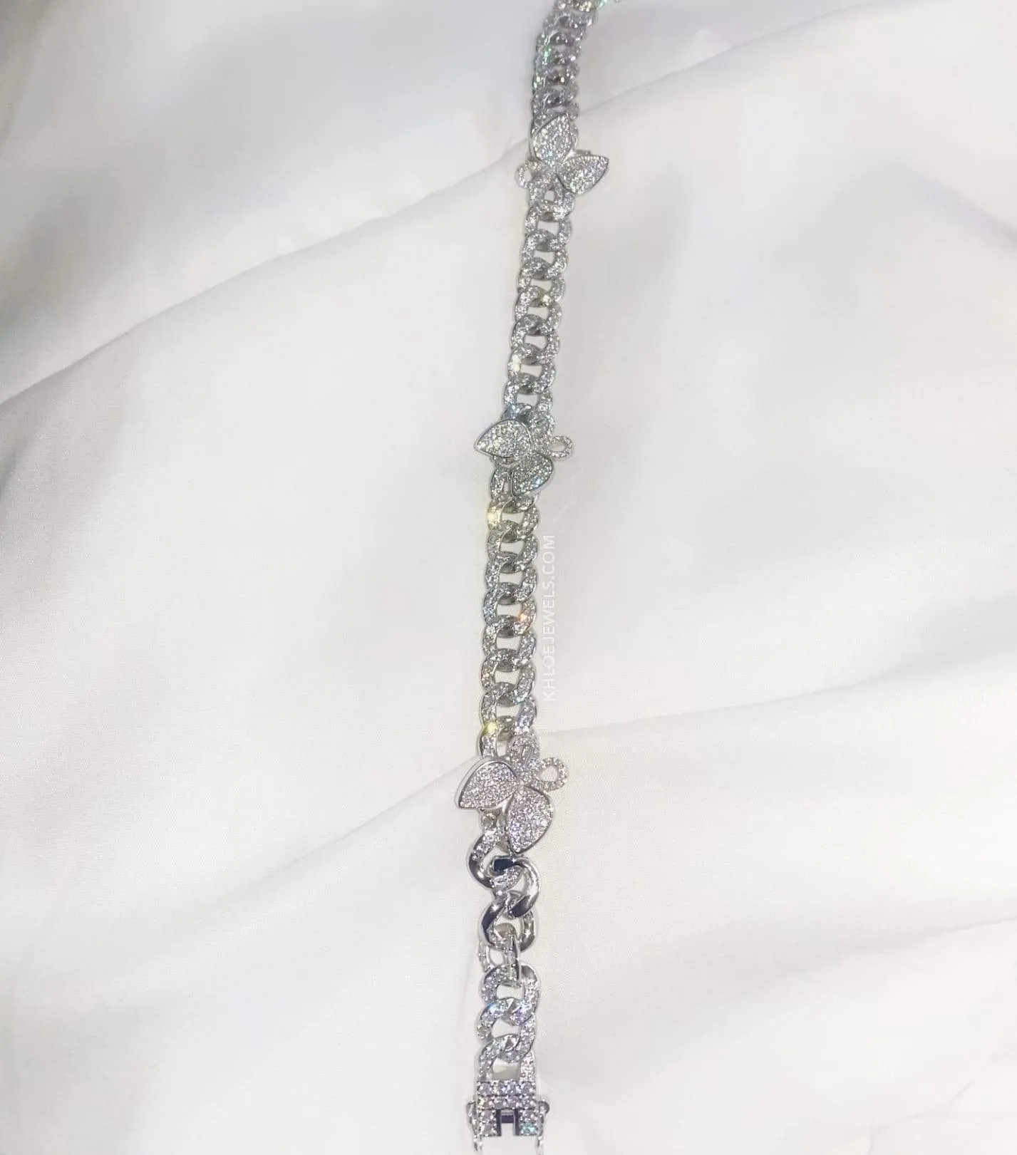 Allure CZ Cuban Link Anklet