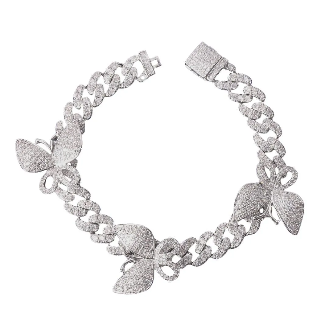 Allure CZ Cuban Link Anklet