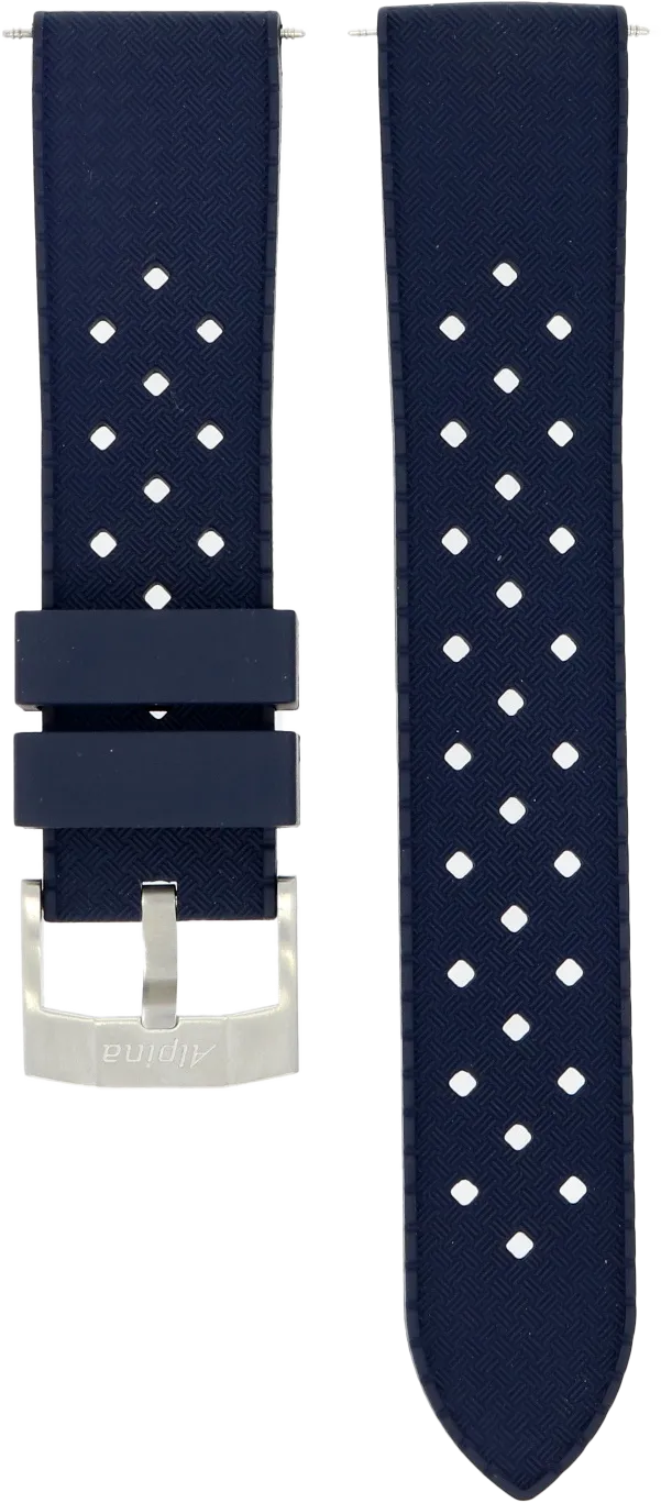 Alpina Silicon Strap 22mm ALR-NAVY-SS