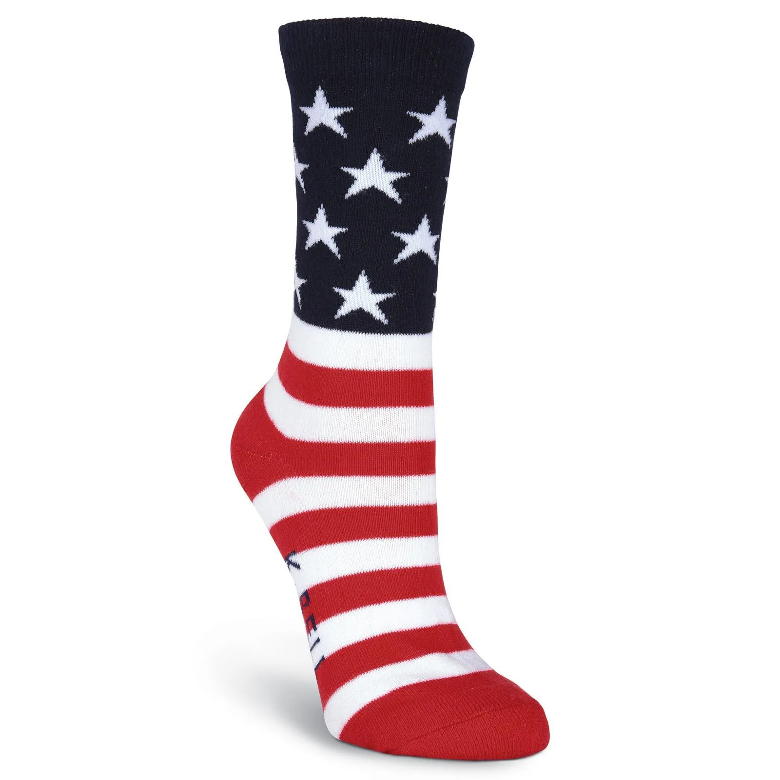 American Flag Sock Women's Crew Sock