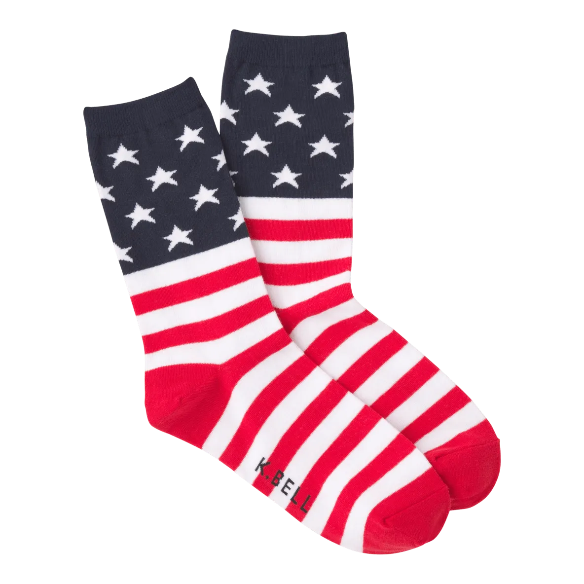 American Flag Sock Women's Crew Sock