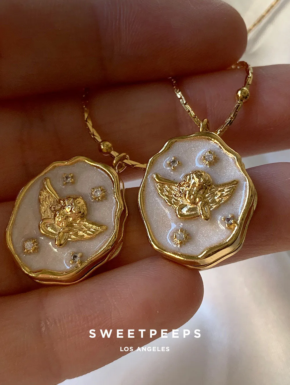 Angel Locket Necklace (Angel Locket)