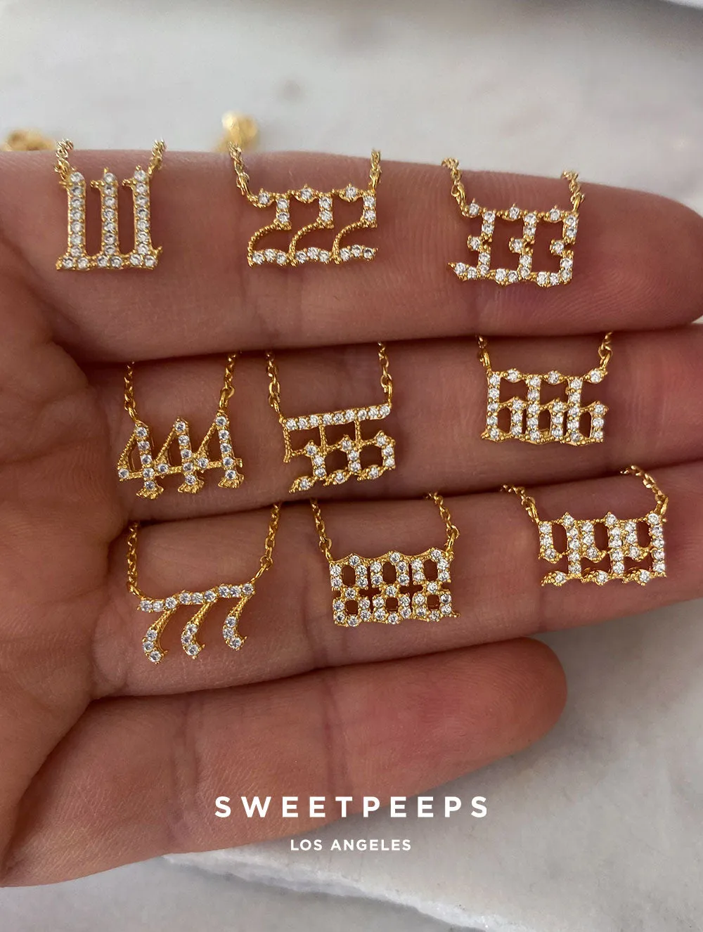 Angel Numbers Necklace