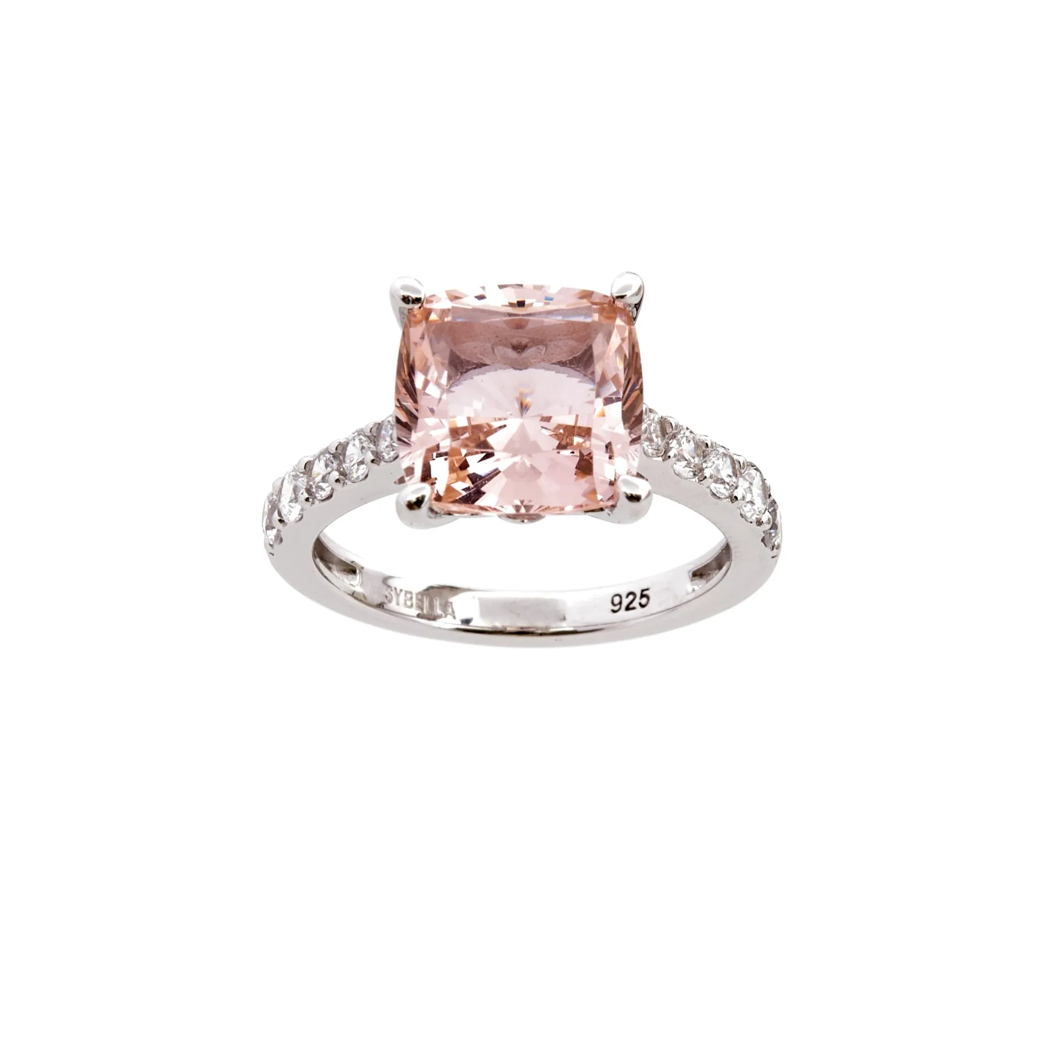 Ariella Green Pink or Tanzanite Ring