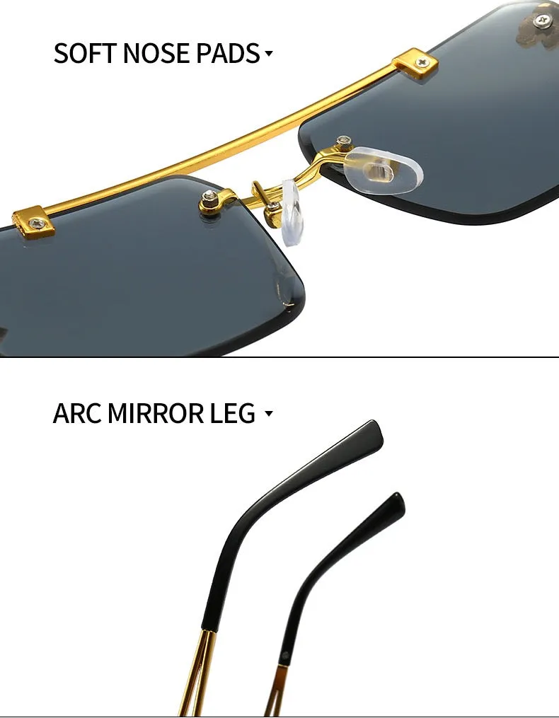 Arthur Unisex Glasses - Ocean Blue