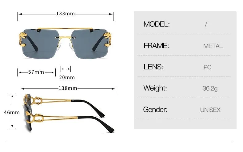 Arthur Unisex Glasses - Ocean Blue