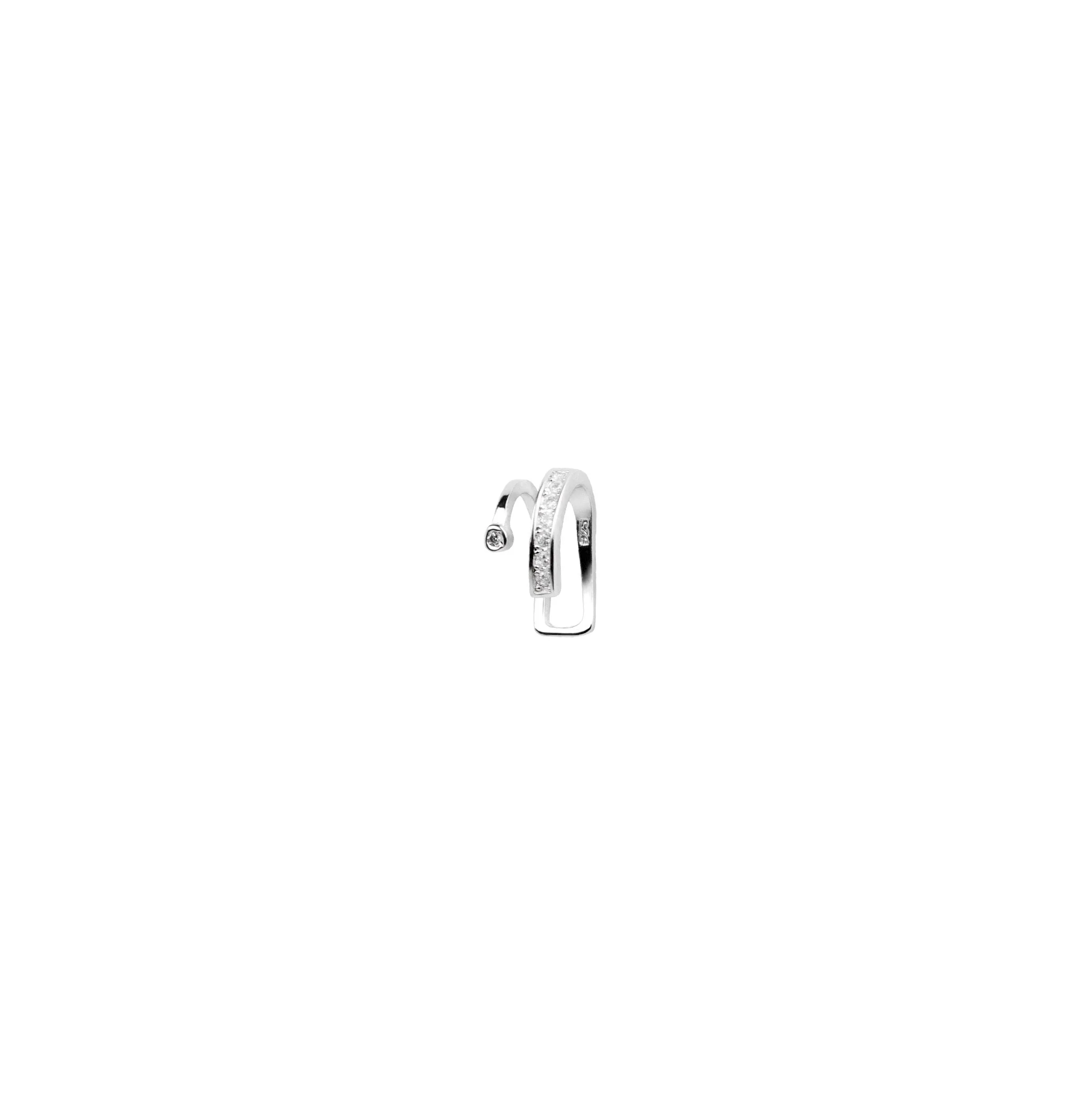 Athena Silver Ear Cuff