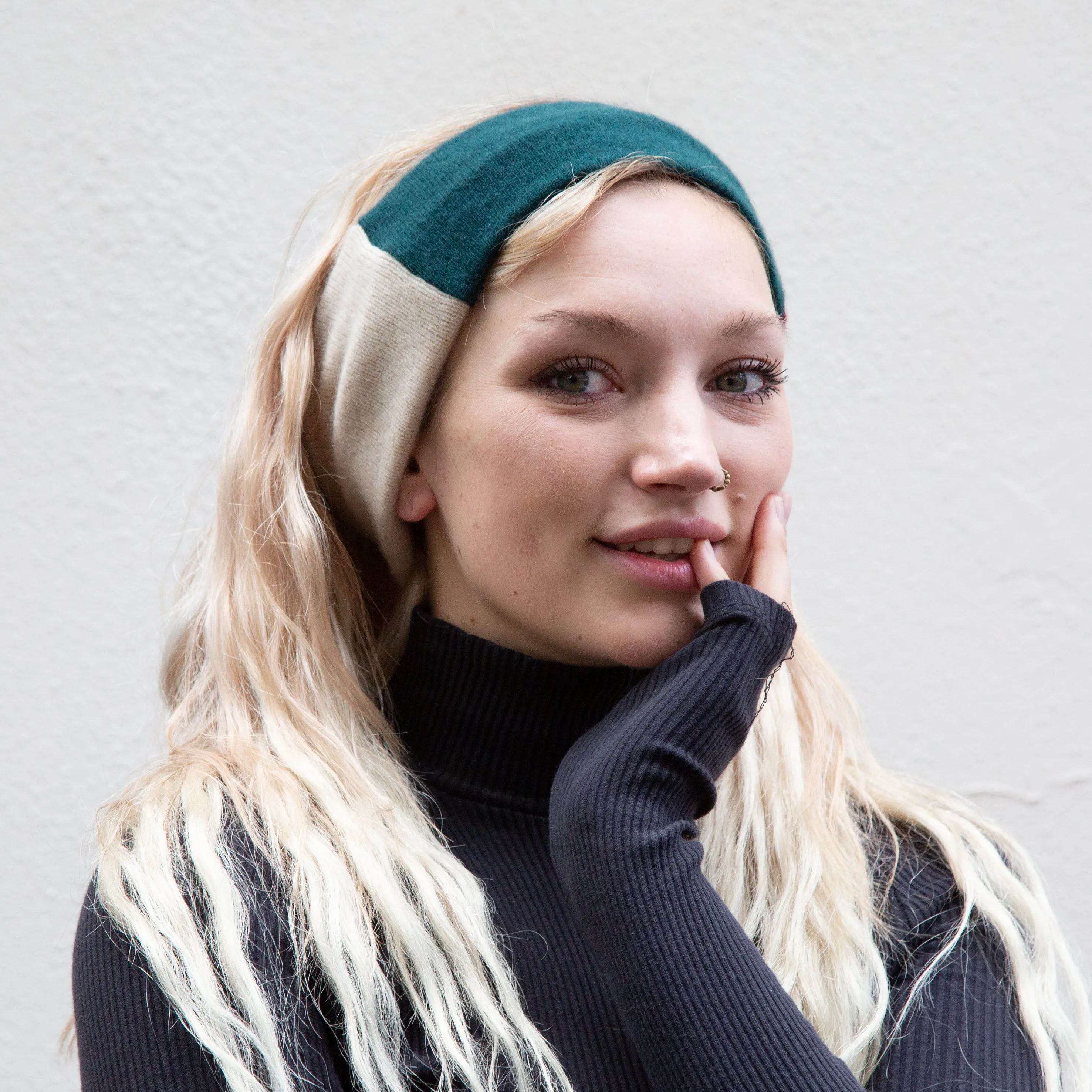 Avocado Cashmere Ear Warmer Headband