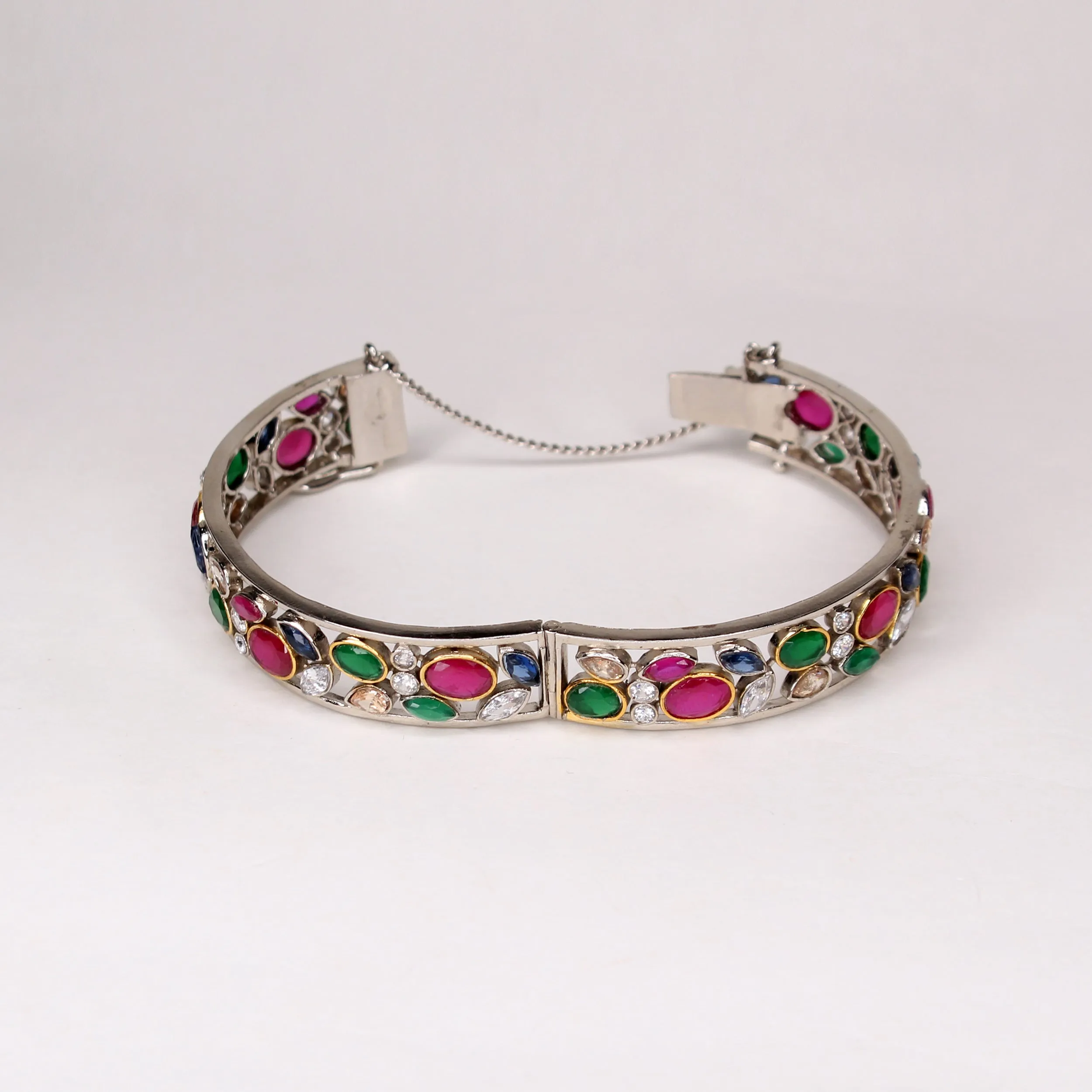 Bangle in Multi Color Stones