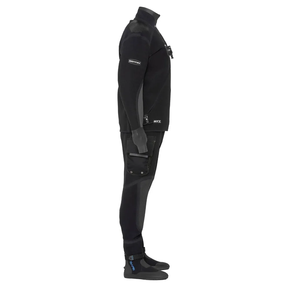 Bare Sentry Tech Mens Drysuit w/ Tech Boots