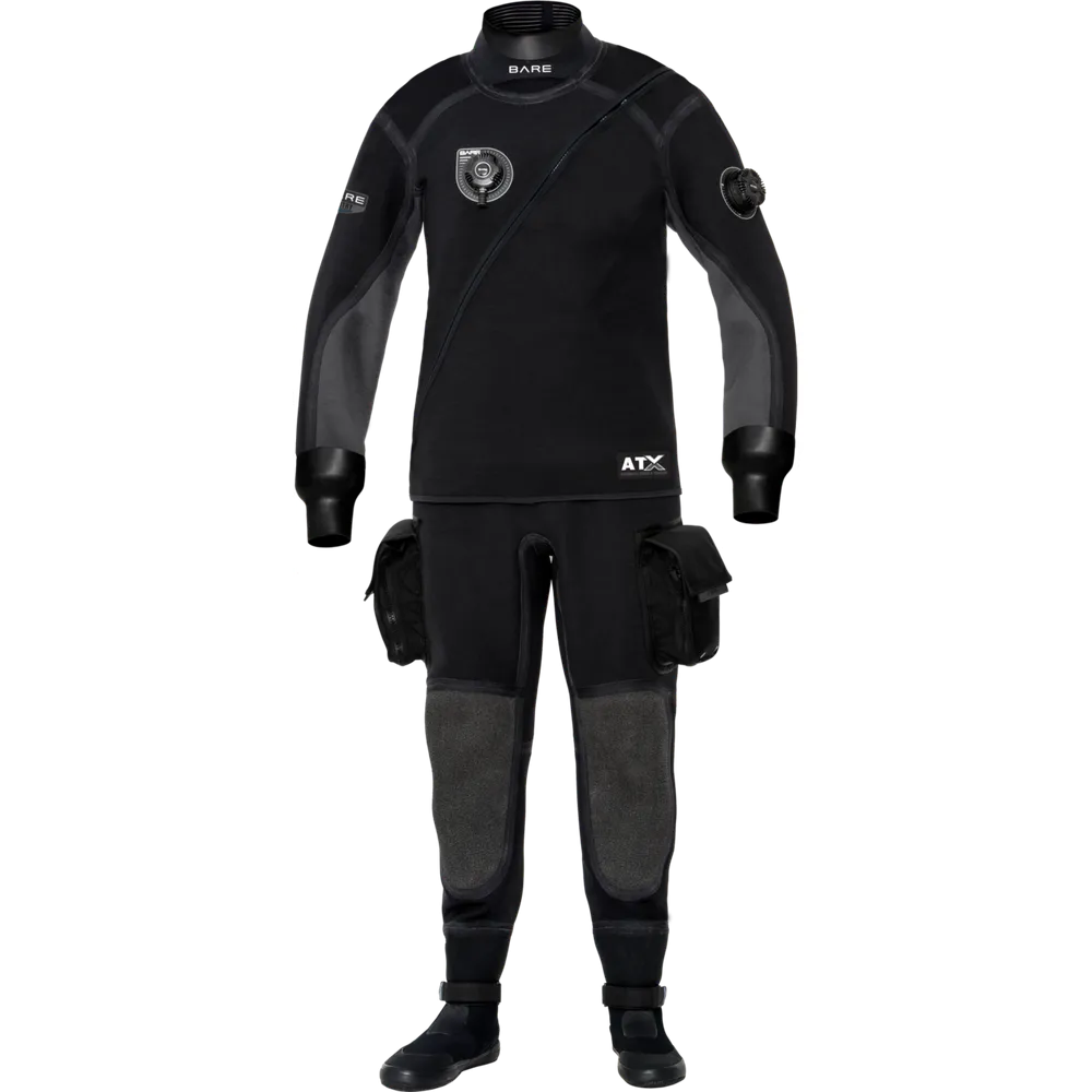 Bare Sentry Tech Mens Drysuit w/ Tech Boots