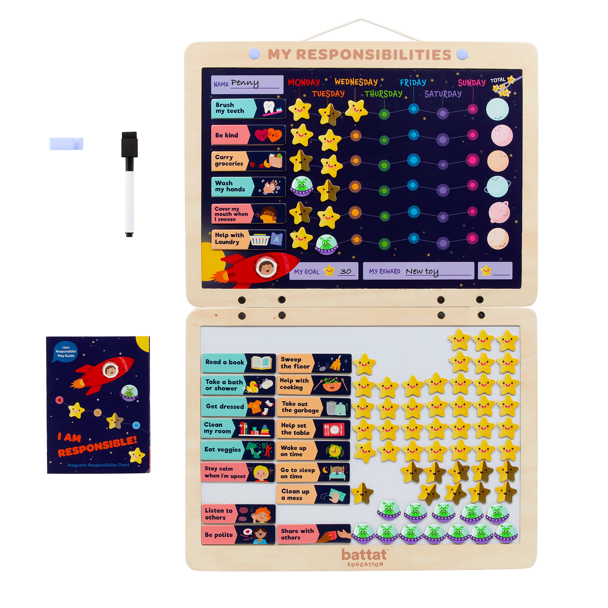 Battat - Magnetic Responsibility Chart