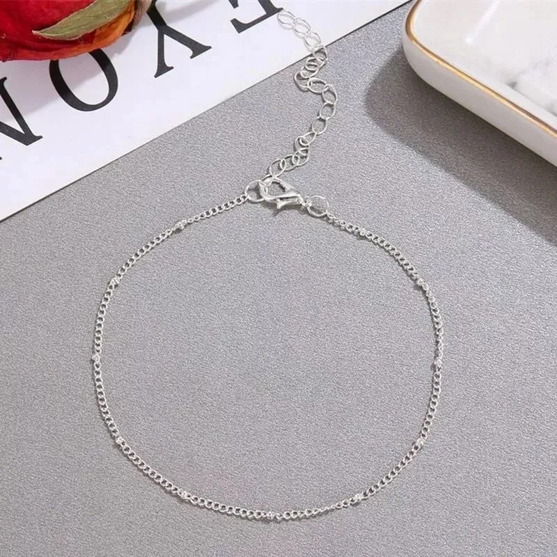 Beaded Chain Anklet