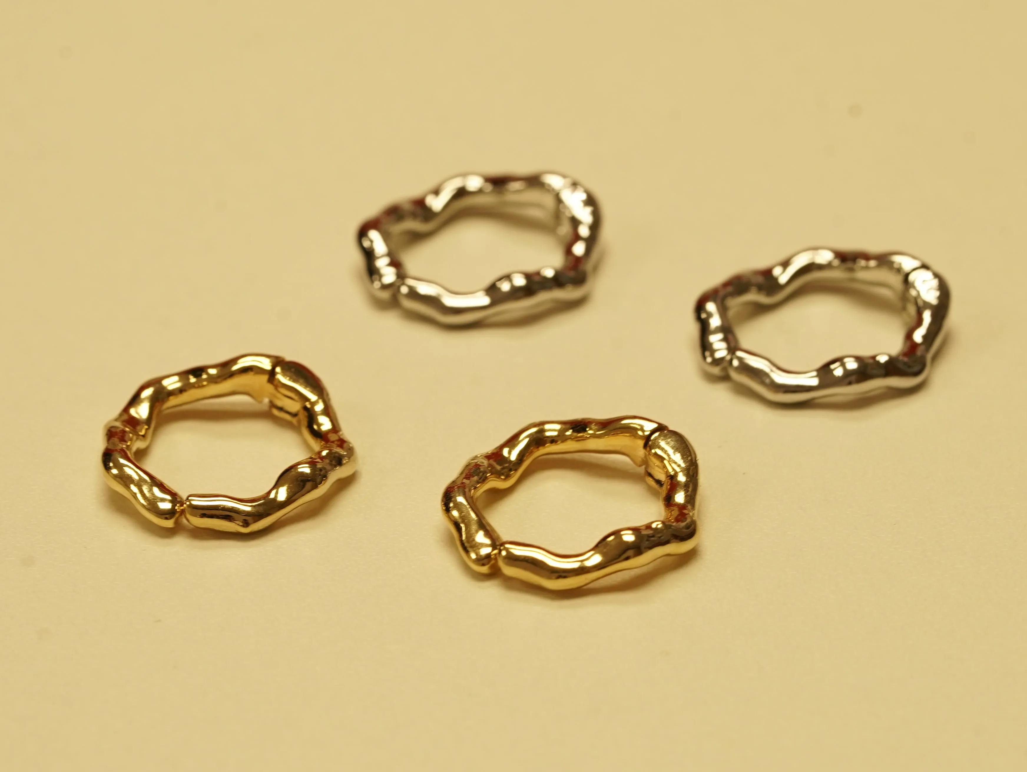 Beau- Yellow Gold Ear Cuffs