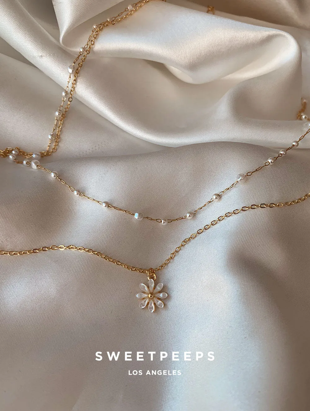 Bellona Layered Petals Necklace