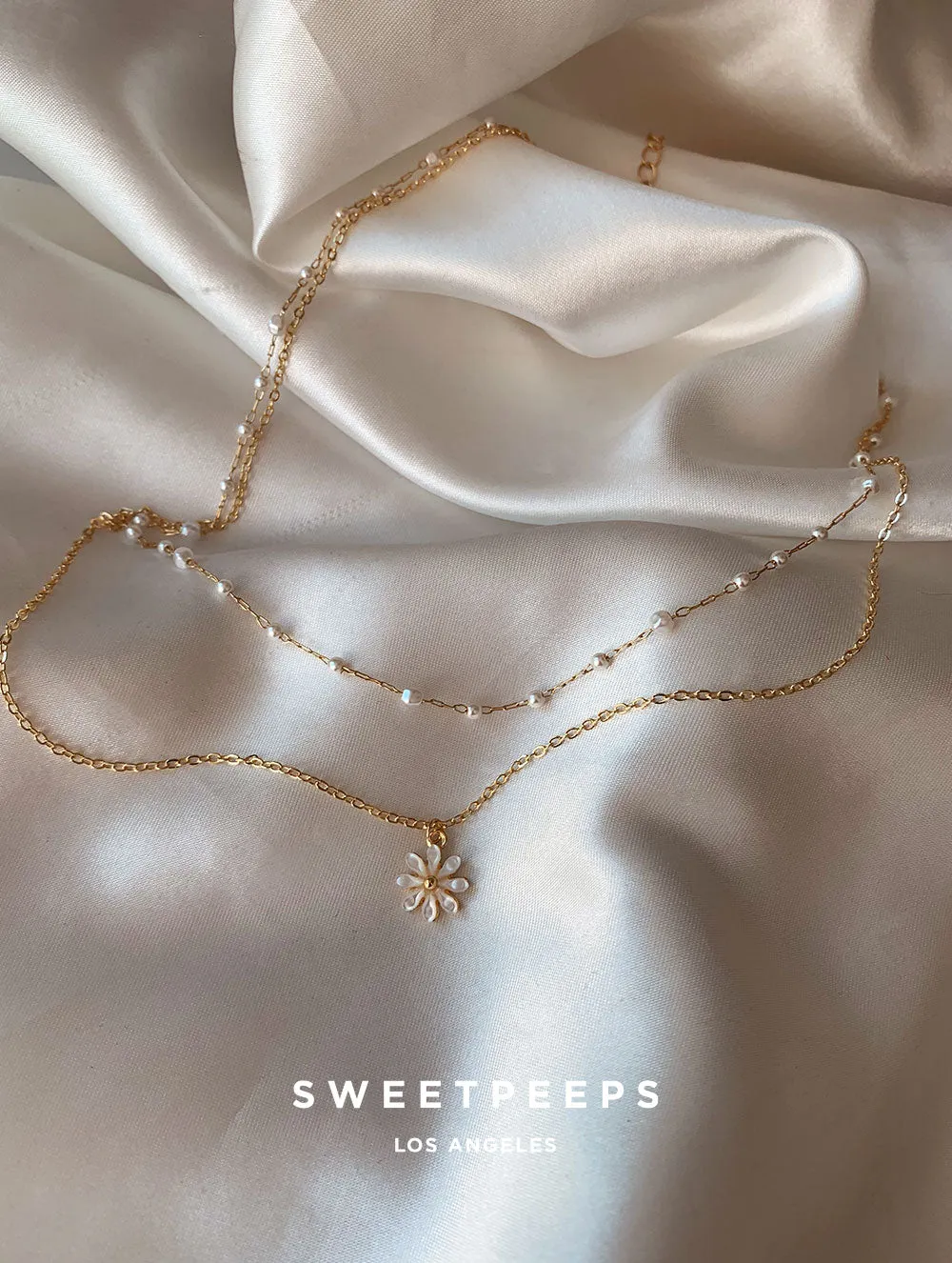 Bellona Layered Petals Necklace