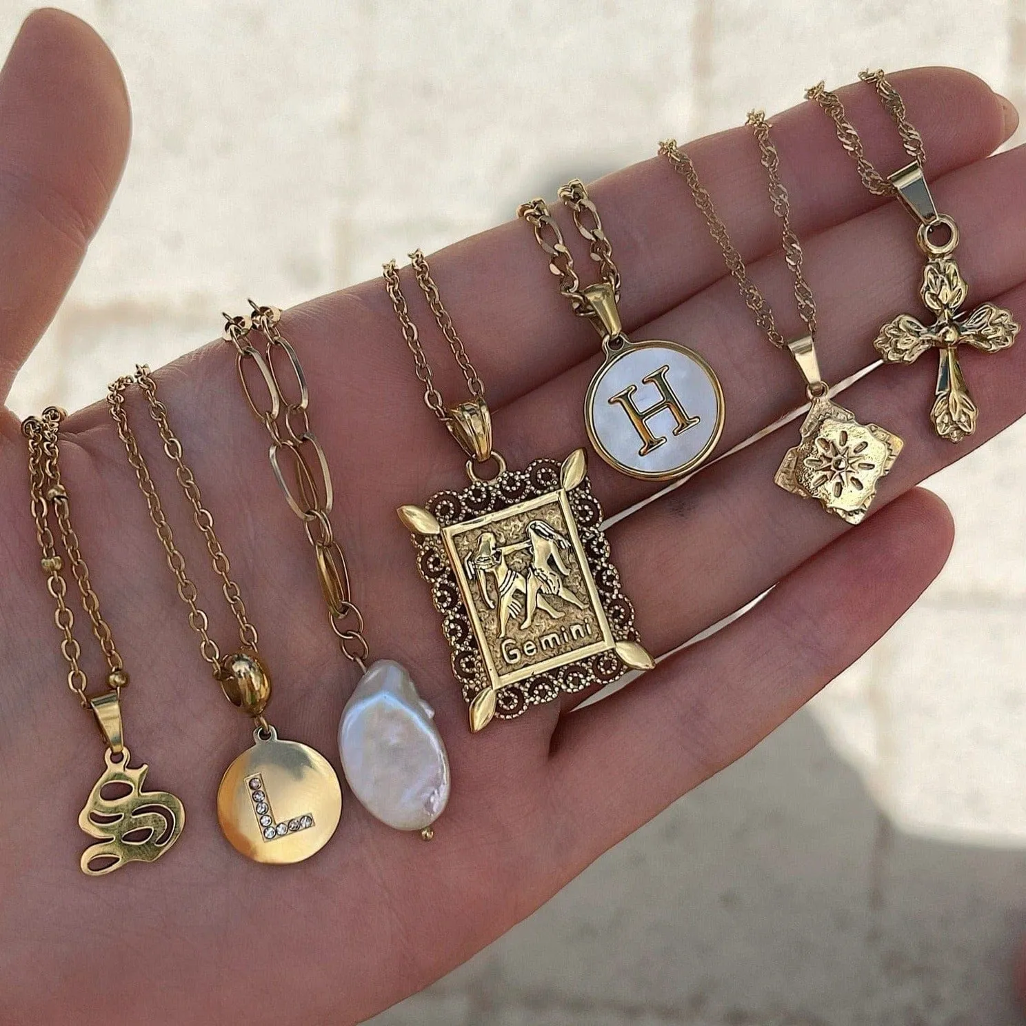 Bermuda Initial Necklace