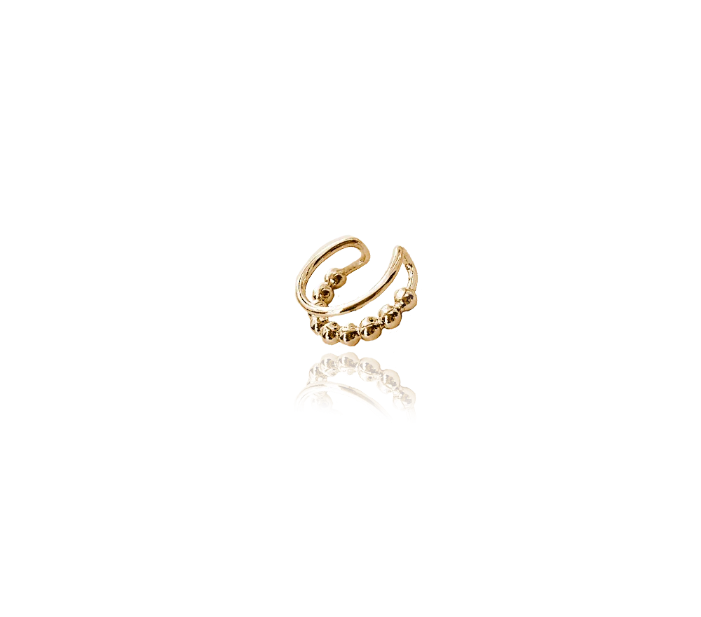 BERRY MIXED EAR CUFF