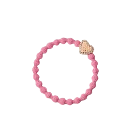 Bling Heart Hair Tie
