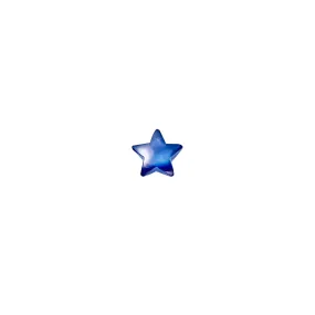 Blue Sapphire Star Charm