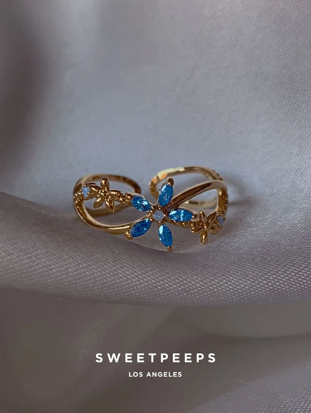 Bluebell Floral Ring