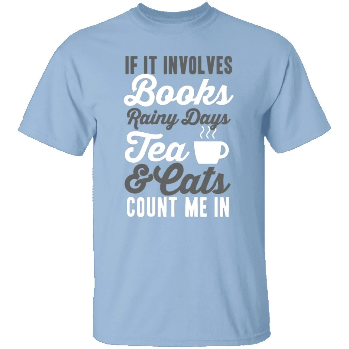 Books Tea & Cats T-Shirt