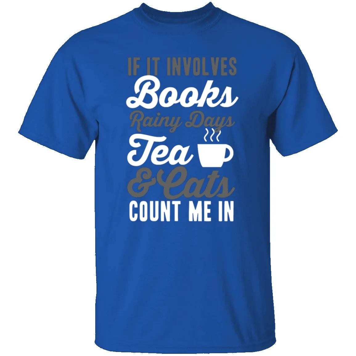 Books Tea & Cats T-Shirt