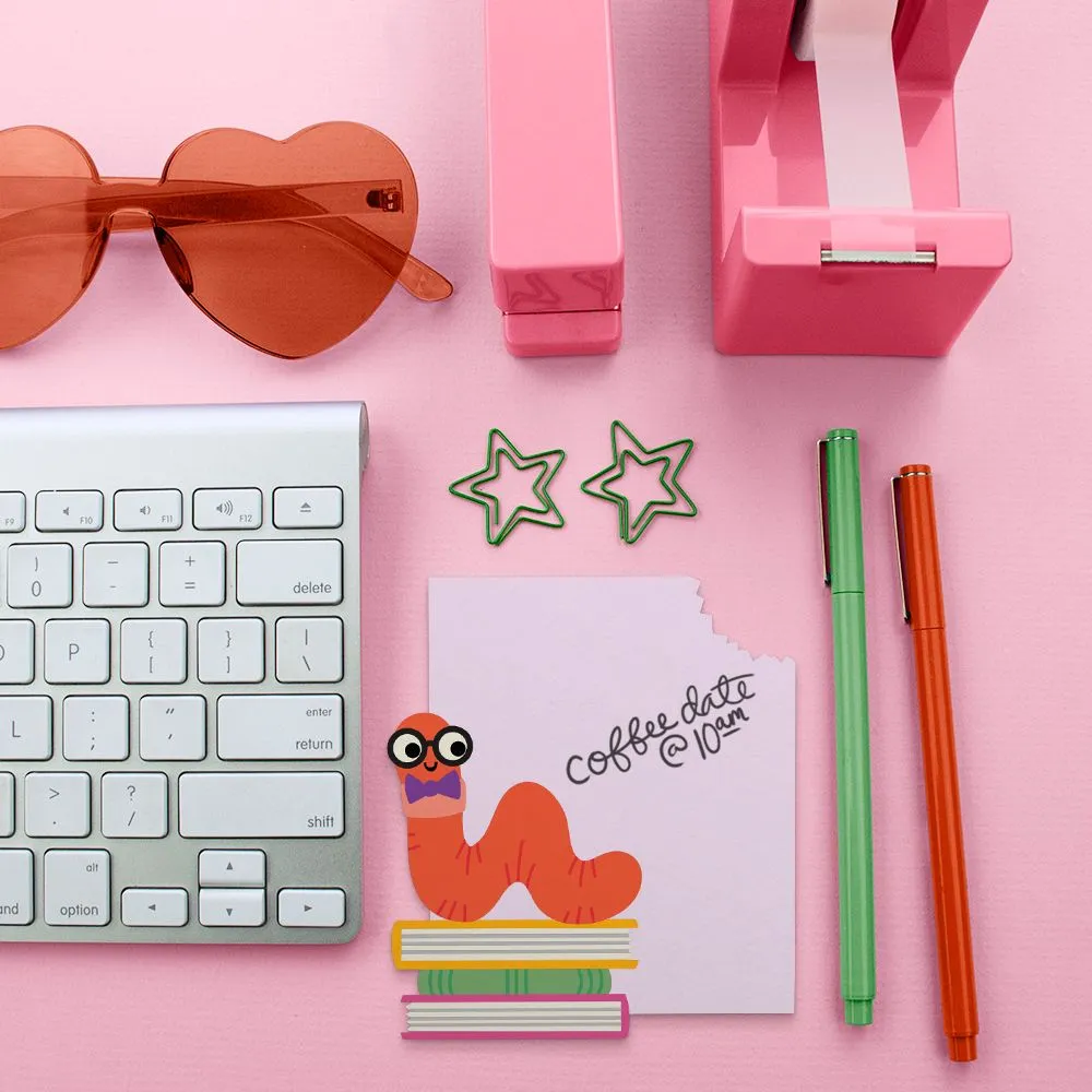 Bookworms Sticky Note Set