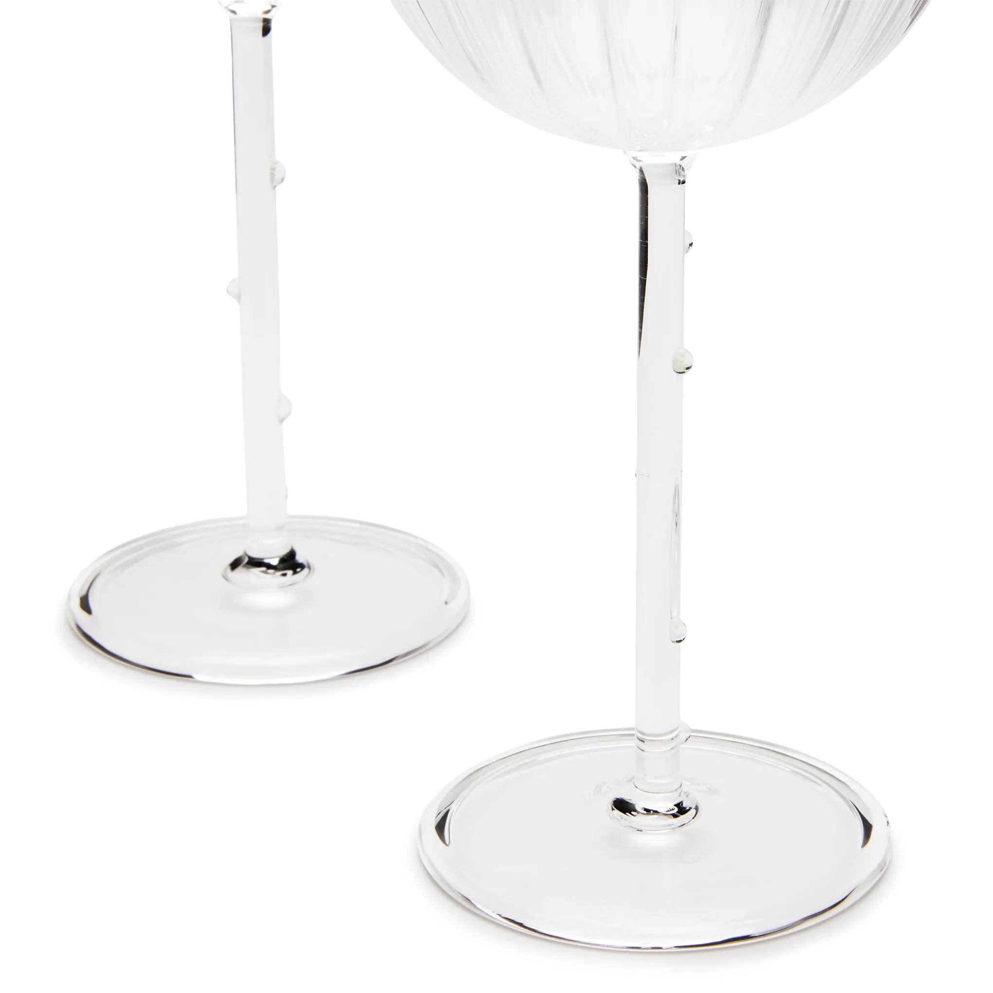 Bouquet Glass Stemware - Set of 4 - Coupe