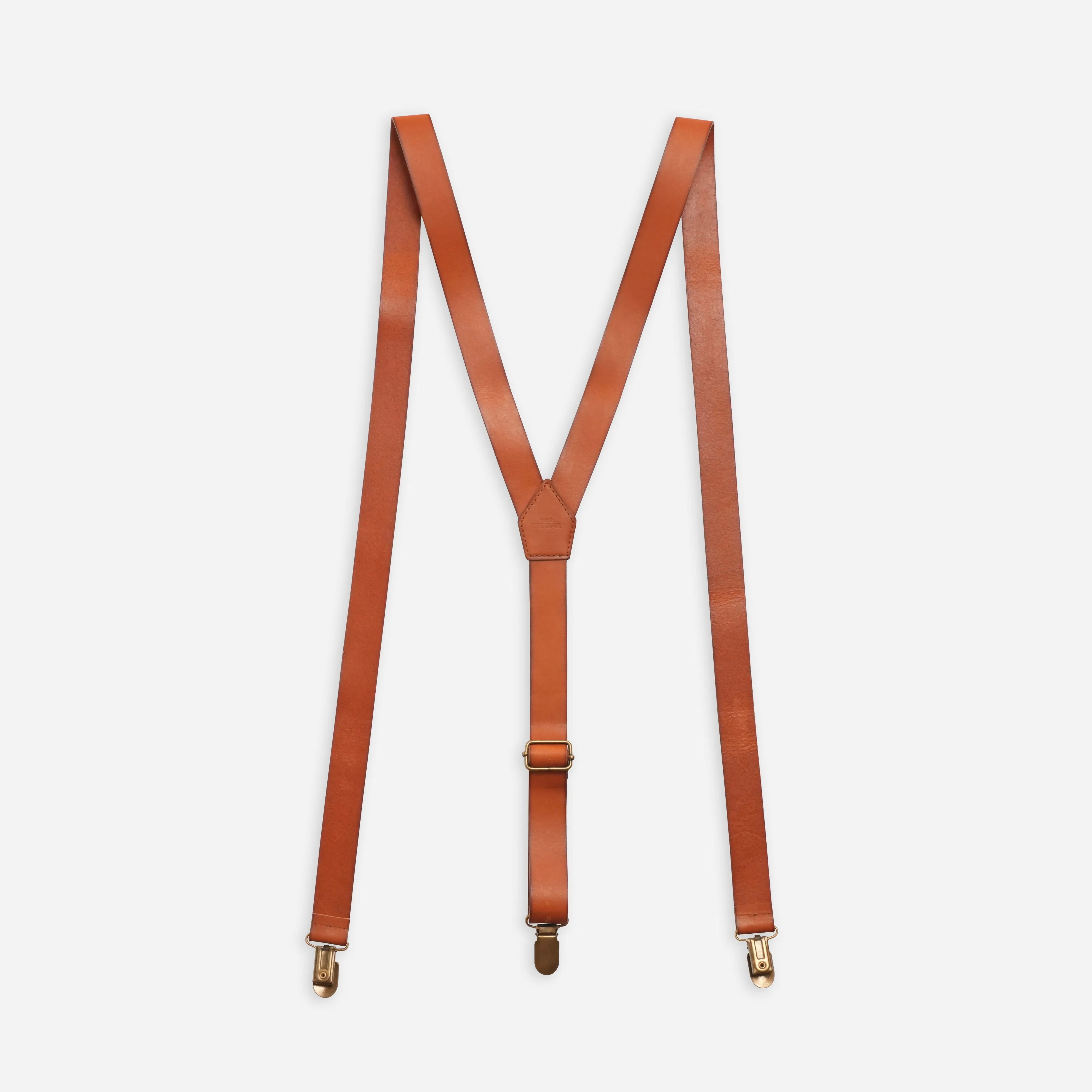 Brown Leather Suspender