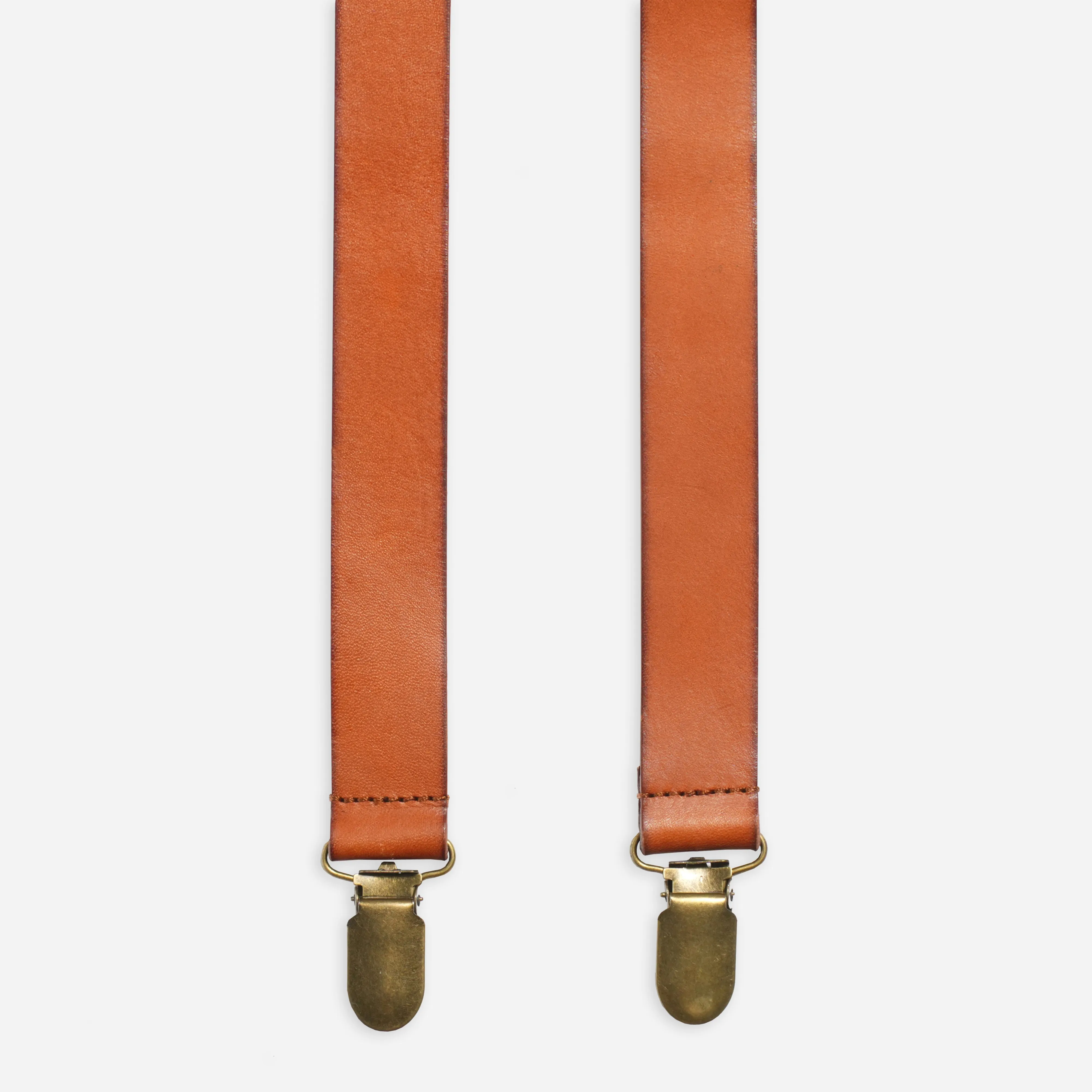 Brown Leather Suspender