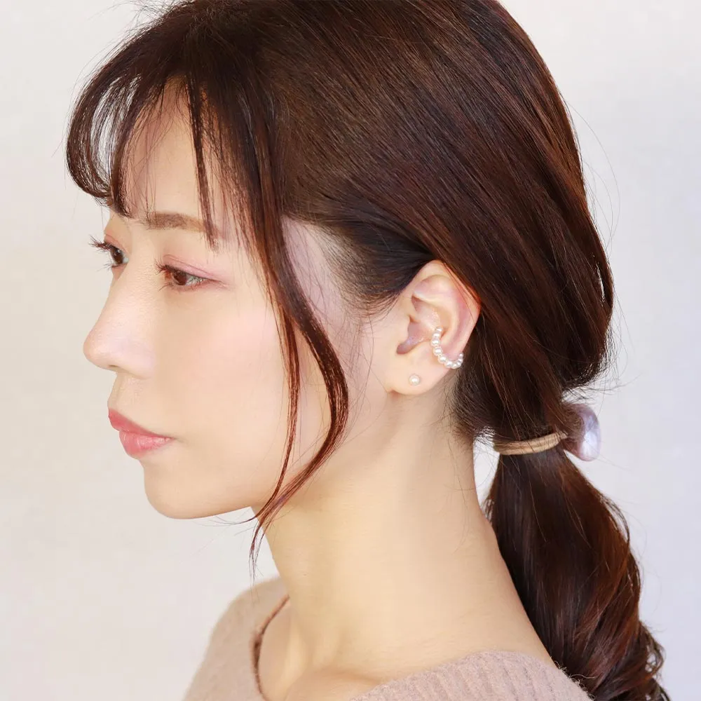 Bubble Pearl Ear Cuff