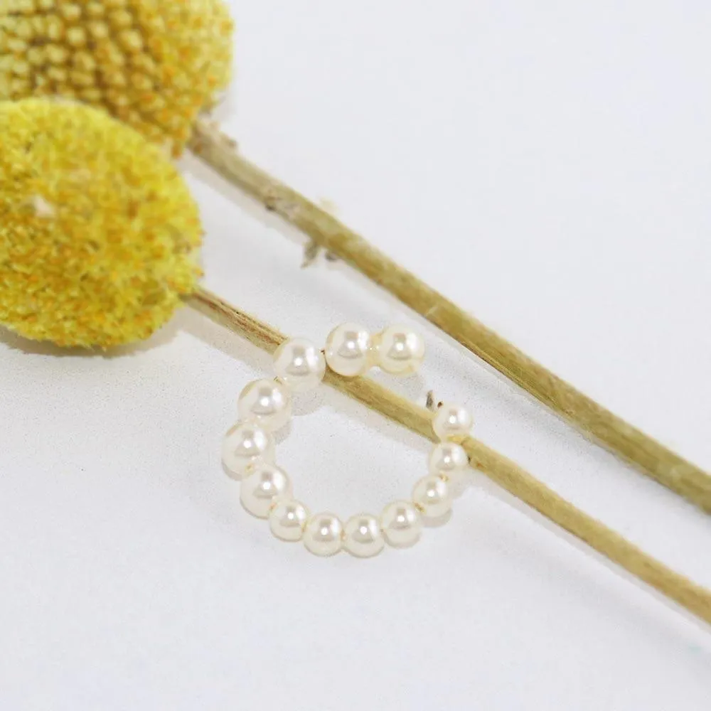Bubble Pearl Ear Cuff