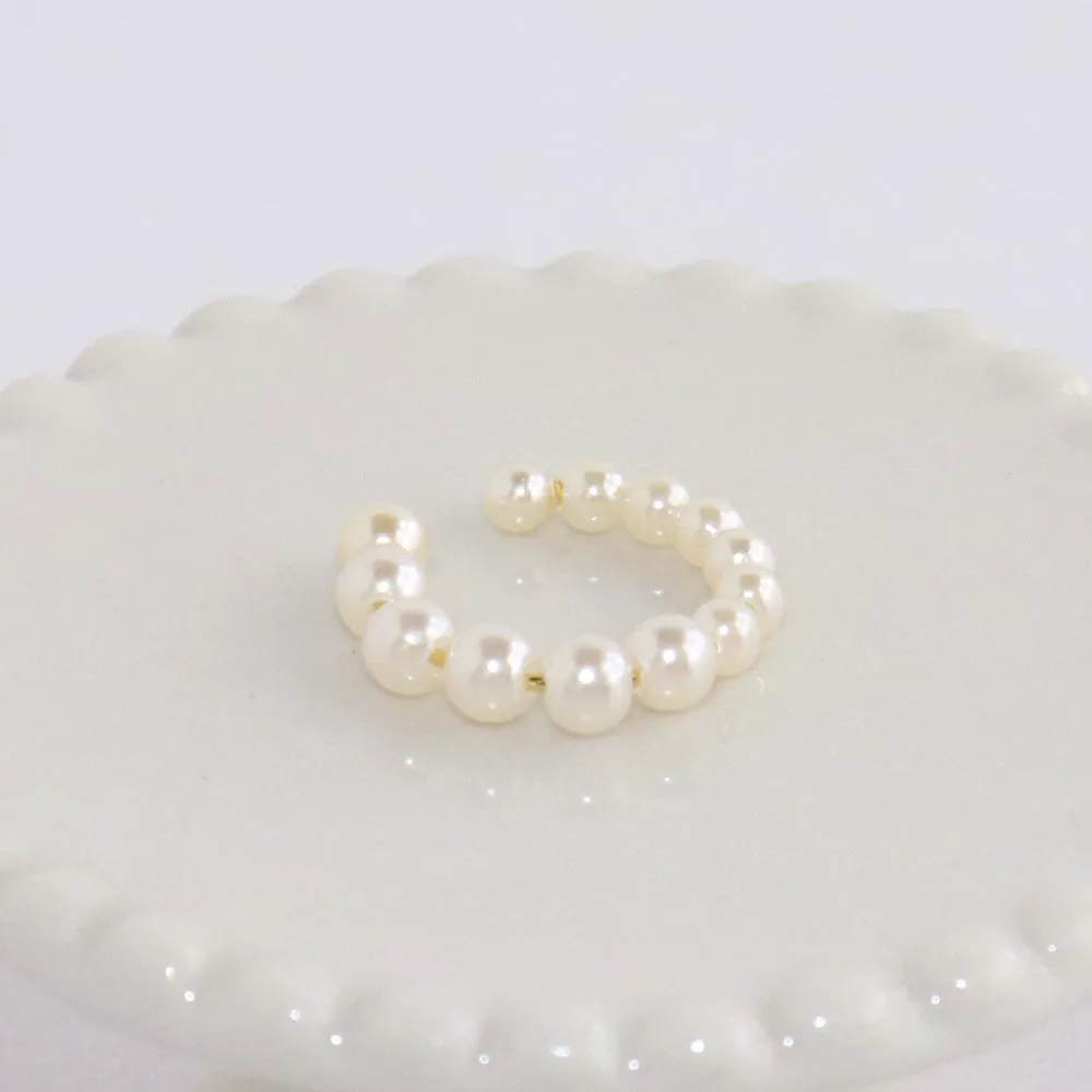 Bubble Pearl Ear Cuff