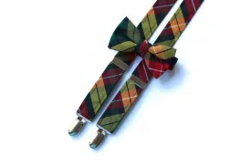 Buchanan Tartan Suspenders - Boys