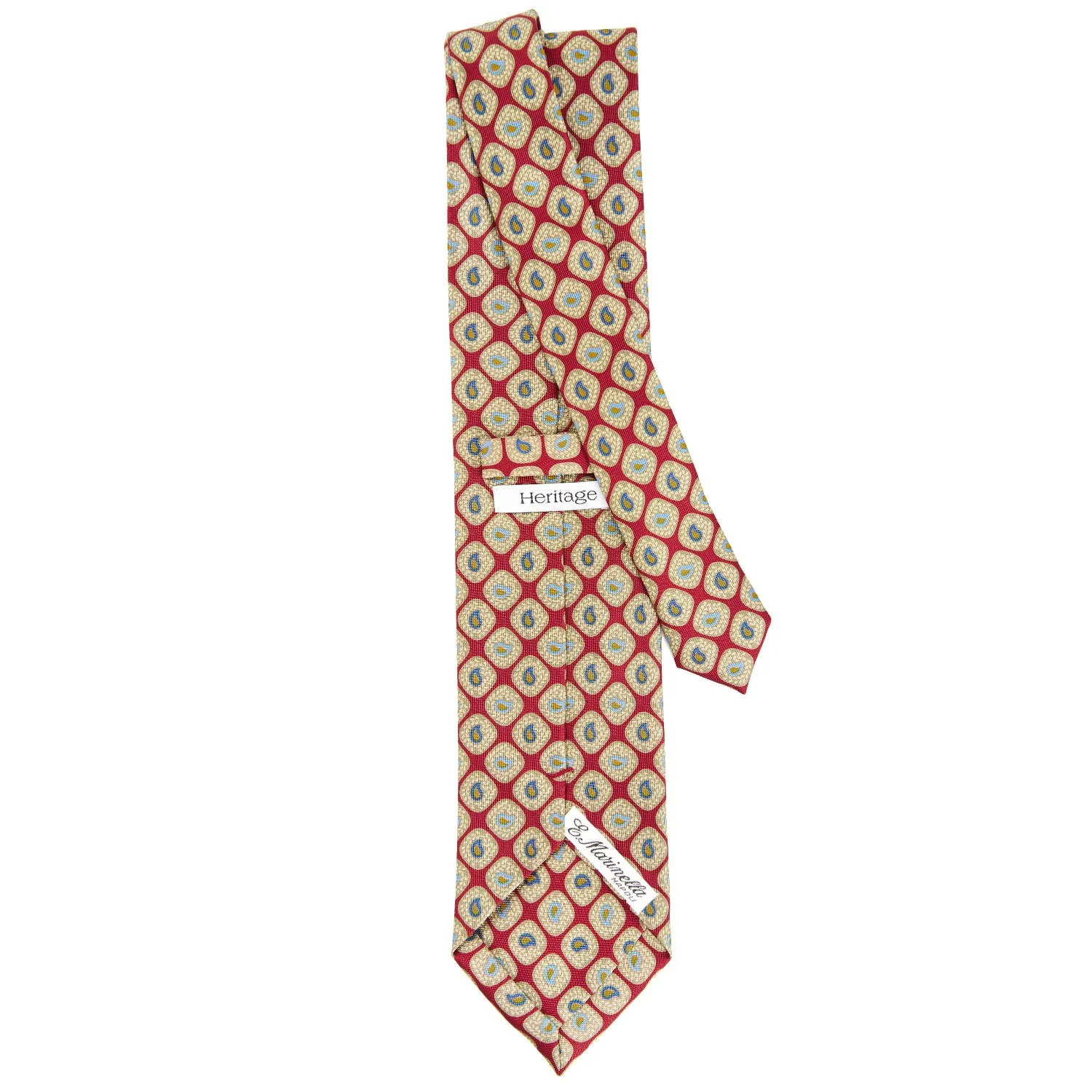 BURGUNDY COLLECTION HERITAGE SILK TIE
