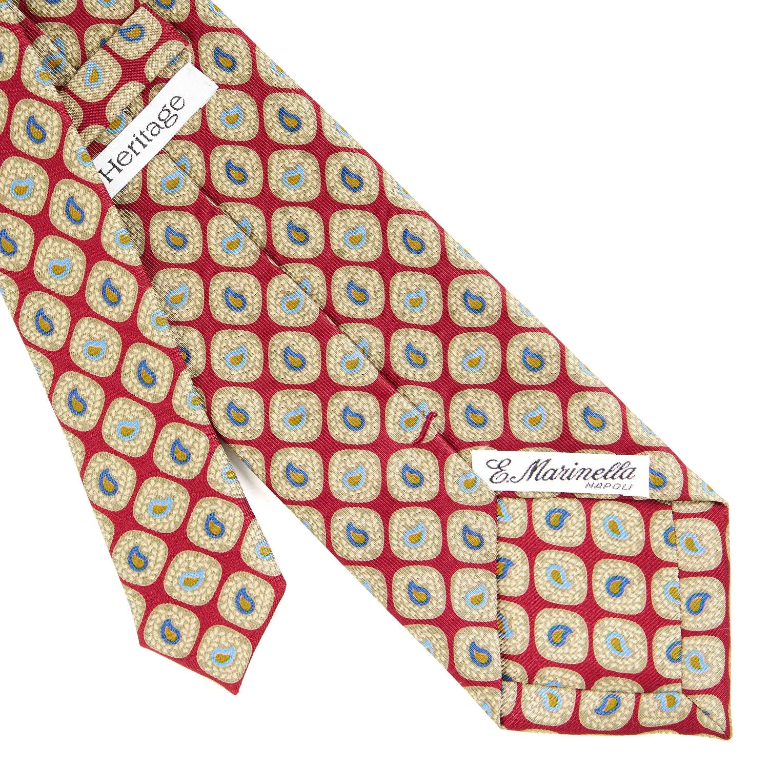 BURGUNDY COLLECTION HERITAGE SILK TIE