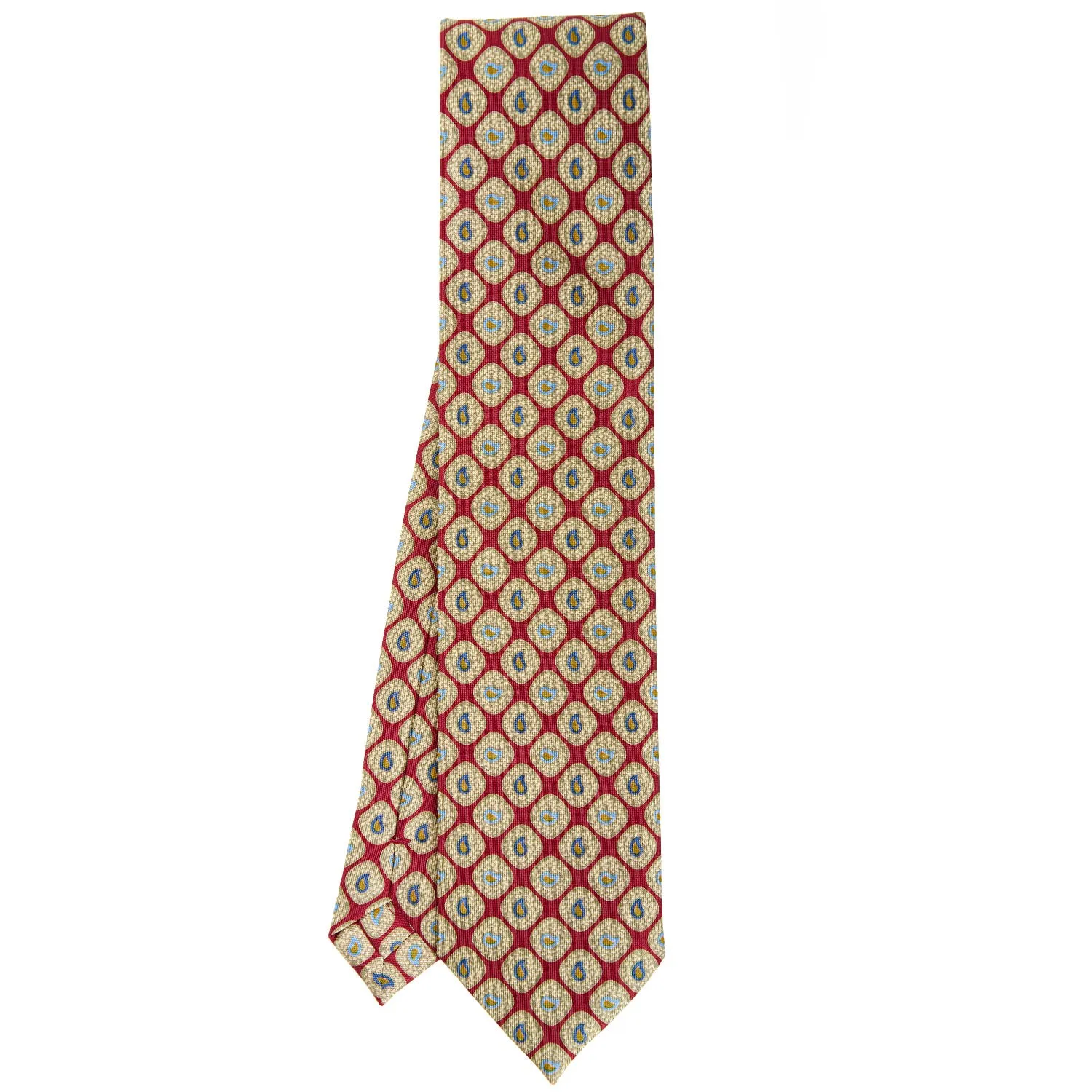 BURGUNDY COLLECTION HERITAGE SILK TIE