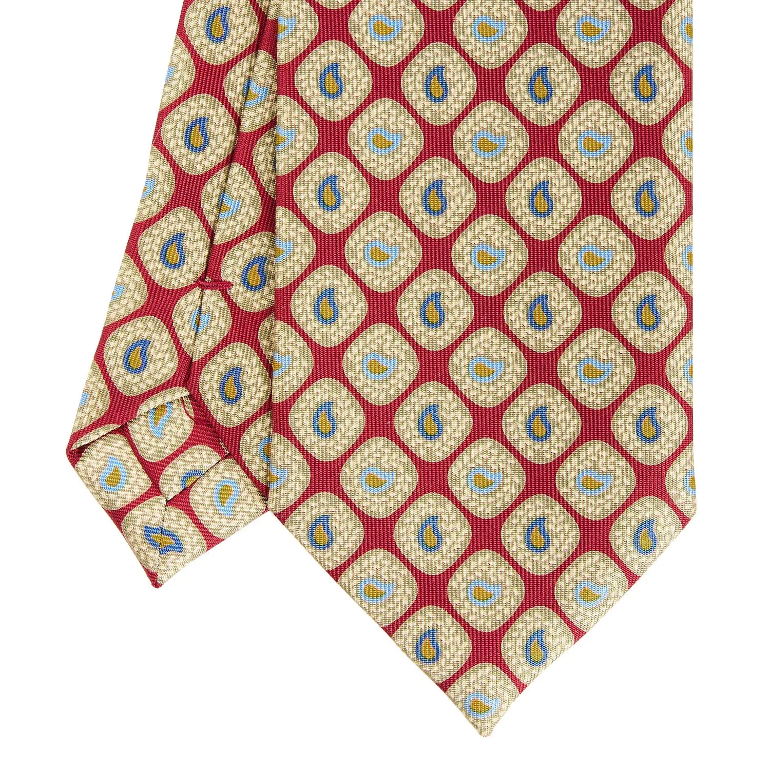 BURGUNDY COLLECTION HERITAGE SILK TIE
