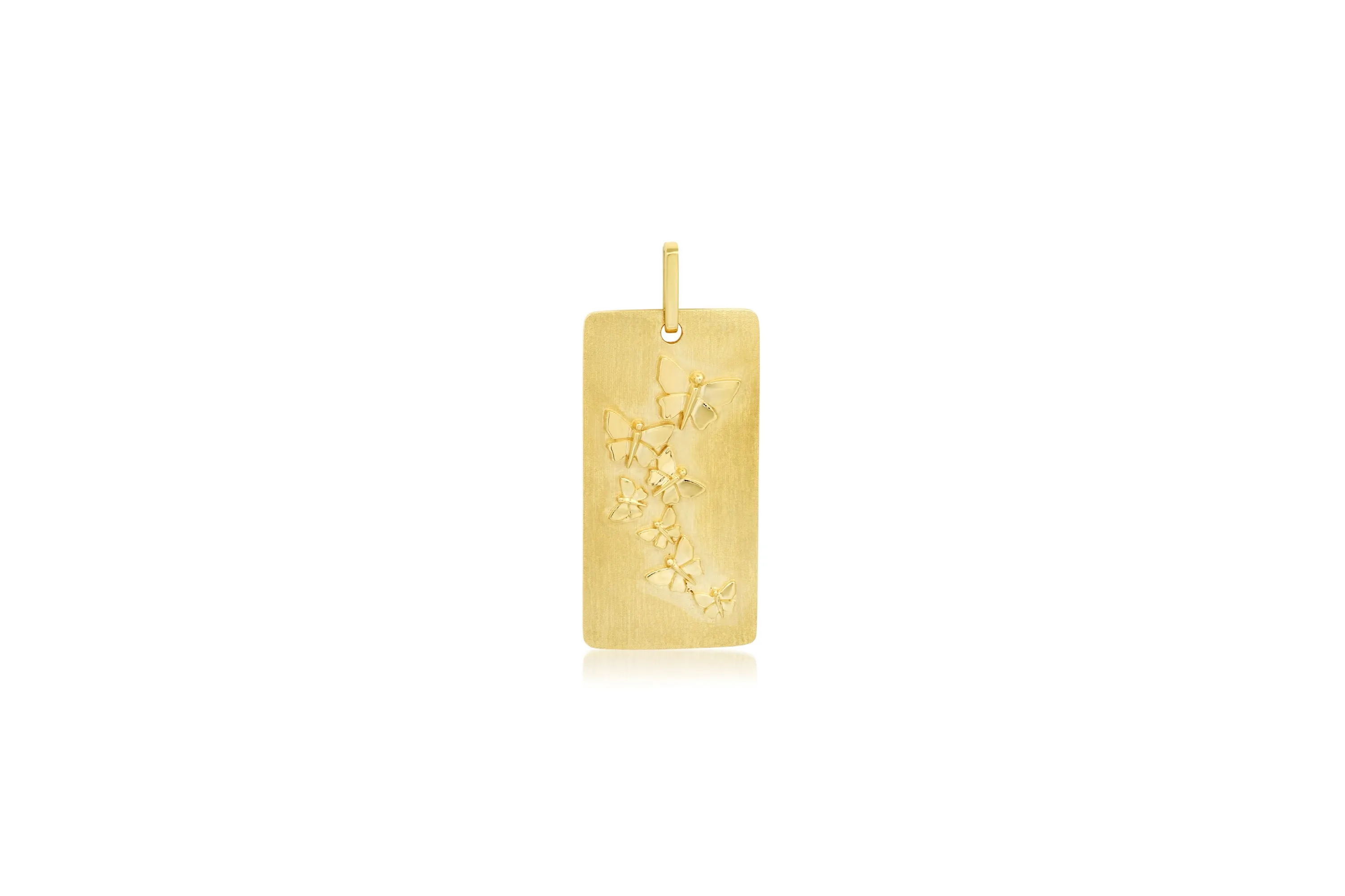 Butterfly Dog Tag Charm